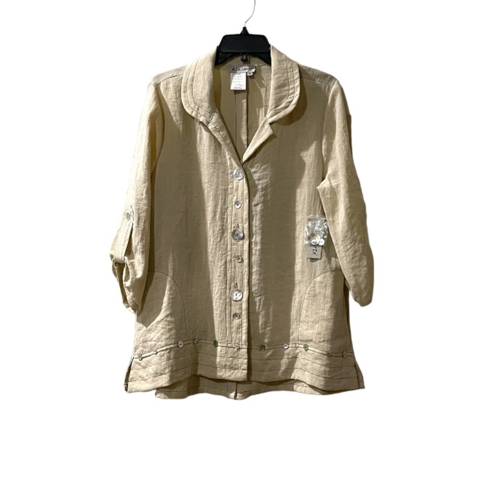 Sharon Young A La Carte Women’s Button Down Shirt Medium